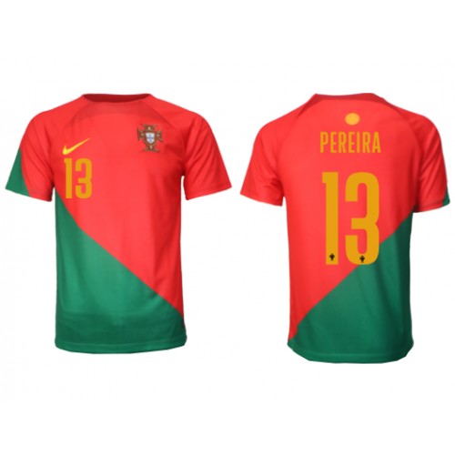 Portugal Danilo Pereira #13 Replika Hjemmebanetrøje VM 2022 Kortærmet